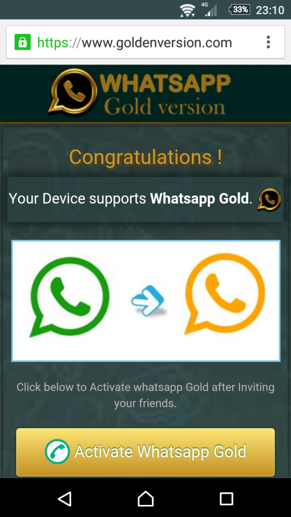 Whatsapp Gold Version