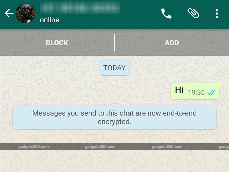 Image result for end to end whatsapp