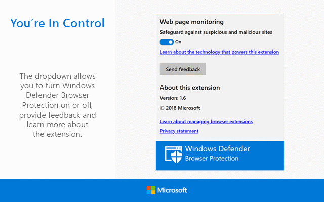 Microsoft releases Windows Defender browser extension for Google Chrome - Myce.com