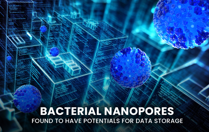 Bacterial Nanopores Potentials for Data Storage