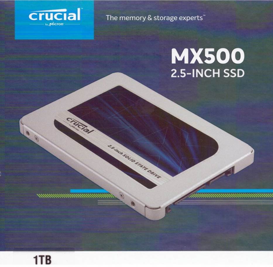 Crucial MX500 1TB SSD Review