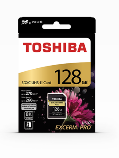 Toshiba Exceria Pro N502 SDXC UHS-II 128GB Memory Card Review