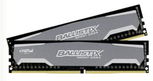 Crucial Ballistix Sport DDR4 16GB Memory Review